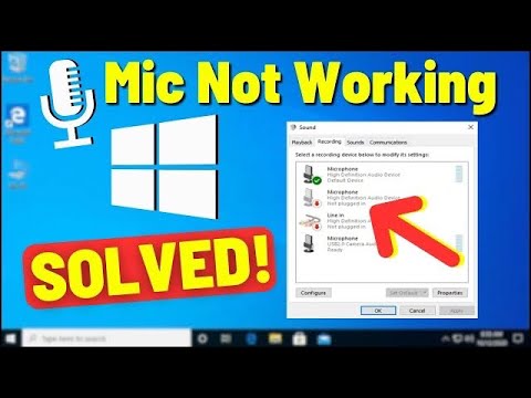 How to Fix Microphone Not Working on Windows 10 (2025)