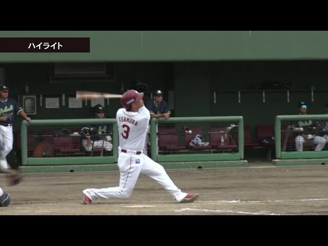 【ファーム】7月27日 東北楽天ゴールデンイーグルス 対 東京ヤクルトスワローズ ハイライト