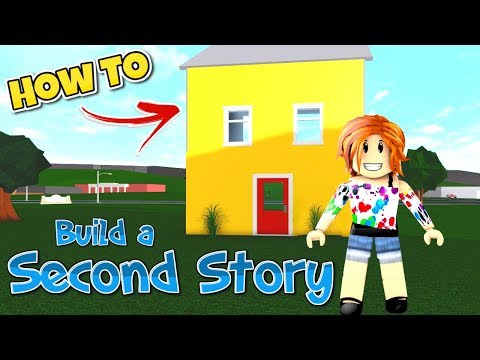 How To Build A Second Story in Bloxburg | Second Floor...