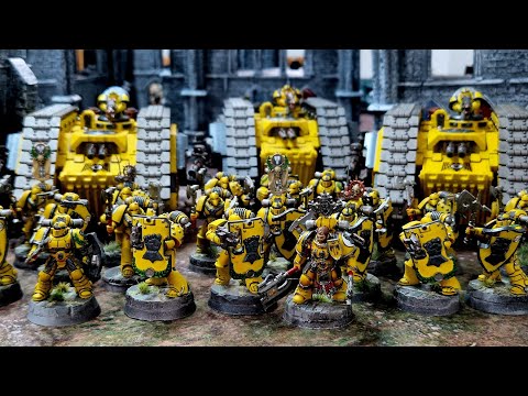 Imperial Fists vs Death Guard and Sons of Horus, Warhammer Horus Heresy battle report, 3rd edition