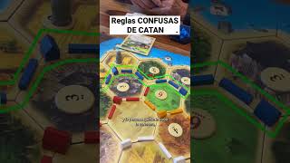 🎲 Reglas CONFUSAS de Catan 🎲 Construcción en medio de carretera rival 🏠