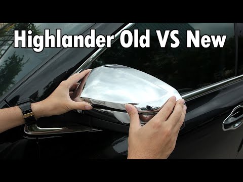 How to Install Toyota Highlander Side View Mirror Cover on 2014 2015 2016 2017 2018 2019?