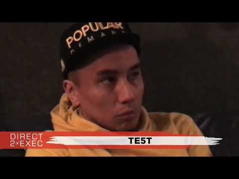 TE5T Performs at Direct 2 Exec Los Angeles 2/9/20 - A&R at Atlantic Records