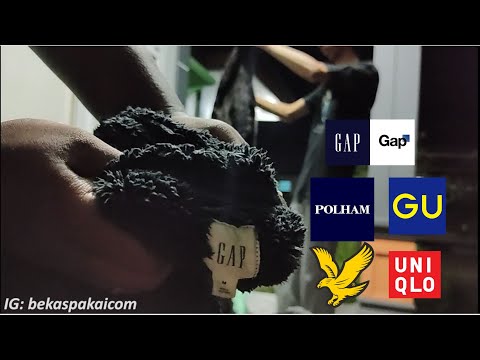 BONGKAR BALL ZIP HOODIE SHERPA (K & G BEST FRIENDS) - BANJIR UNIQLO !!! #bongkarball #thrifting