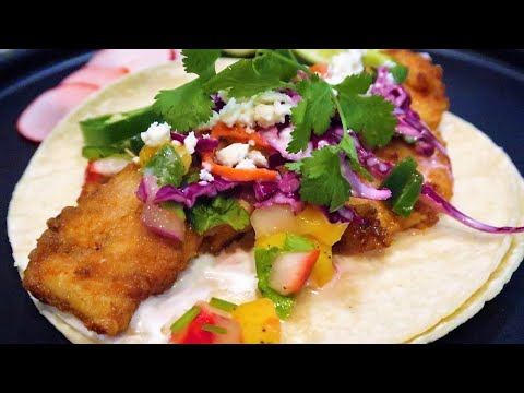 Fish Taco with Mango Salsa Recipe
