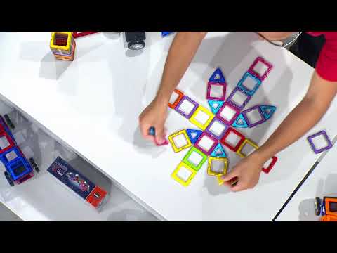 Magformers Rectangle 12PC Rinkinys rinkinys video