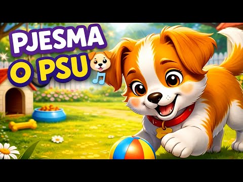 PJESMA O PSU 🐶🎵 | Vesela dječija pjesma | Životinje za djecu