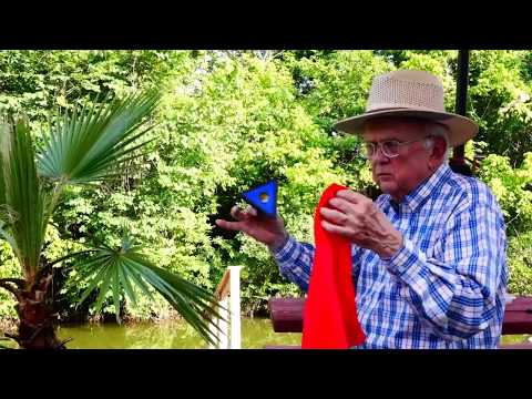 Magician Wayne "Sandy" Sanderson's Color Changing Cube & Pyramid