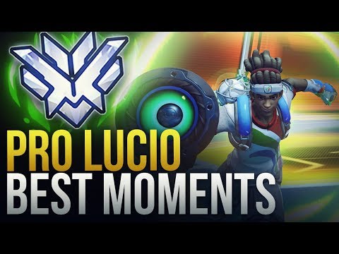 BEST PRO LUCIO MOMENTS - Overwatch Montage