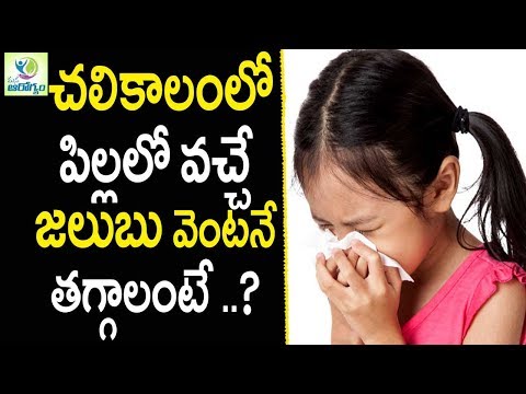Home Remedies For Cold For Kids - Health Tips in Telugu  -  mana Arogyam