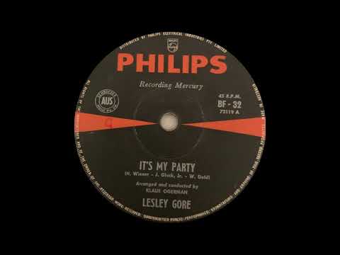 1963: Lesley Gore - It's My Party - mono 45
