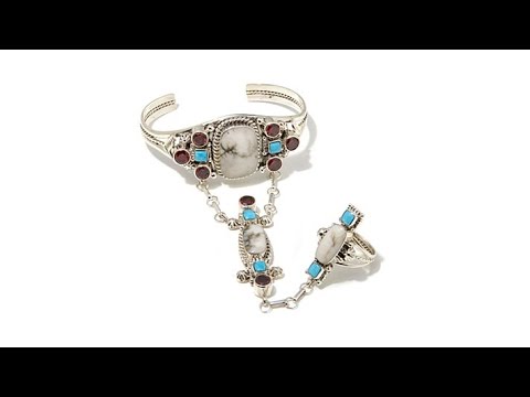 ChacoCoutWhiteBuffaloCuffRing