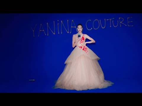 Floral symphony by Yanina Couture, Paris Haute Couture Spring/Summer 2023 | FashionTV | FTV