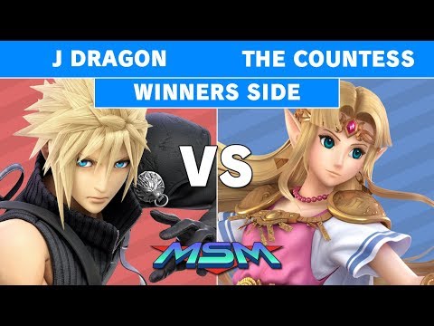 MSM 181 - J Dragon (Cloud) vs The Countess (Zelda) Winners Sides - Smash Ultimate