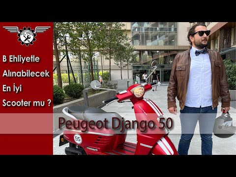 Peugeot Django 50 cc İncelemesi | B Ehliyetle Kullanılabilen Scooter | Almaya Değer Mi ?