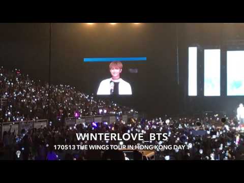170513 BTS Namjoon speaking Cantonese SO SOFT The Wings Tour in Hong Kong Day 1