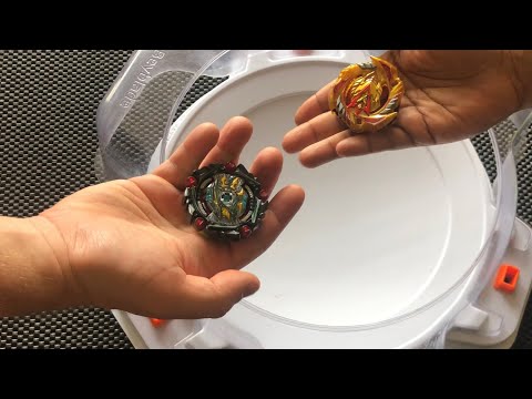 Beyblade Challenge! Beyblade Burst Battle! Curse Hyperion VS Cho-Z Valkyrie (ベイブレードバトル)