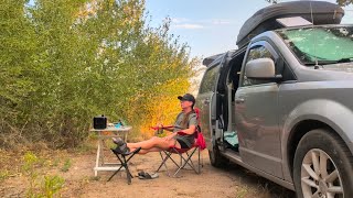 Solo on the Road: Choosing My Campsite After a Day of Errands | Van Life in Colorado | Ep. 436