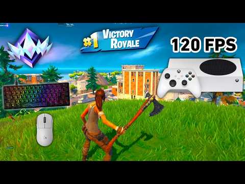 Fortnite Unreal Ranked Reload On Xbox Series S | Keyboard & Mouse Gameplay | 120 FPS | 4K