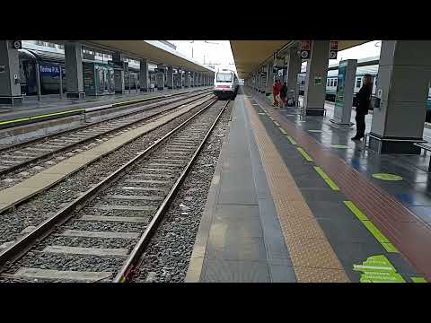 Arrivo del Treno Frecciabianca, da Roma Termini a Torino Porta Nuova.