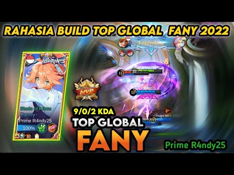 9K MATCH ! Randy25 TOP GLOBAL FANY | Build Fany Terbaik 2022 | Gameplay Mlbb