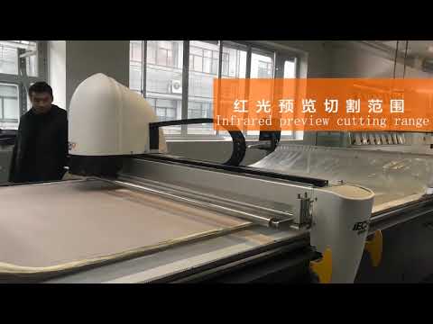 Automatic Cutting Machine for fabric, leather, PVC and composite