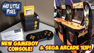 New HD Game Boy Console RetroN Jr. & A Sega Arcade 1Up With Golden Axe & Shinobi!