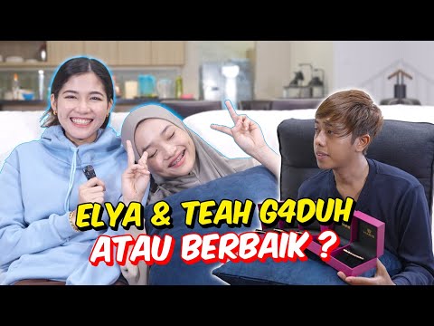 ELYA & TEAH G4DUH ATAU BERBAIK ? - AM BERI KEJUTAN HADIAH TEAM