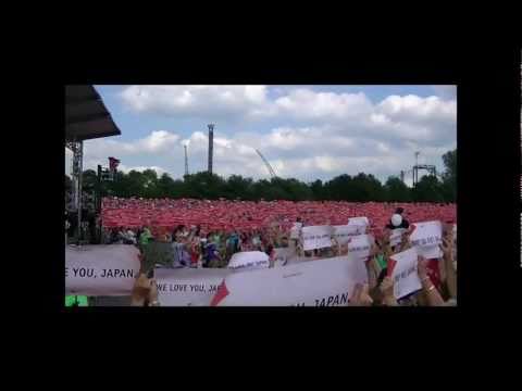 Inside the biggest flashmob ever - Dutch Christians encourage Japanese at opwekking 2011