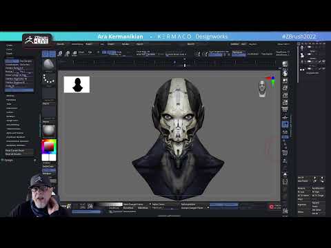 Kermaco: Mech Design – Ara Kermanikian – ZBrush 2022