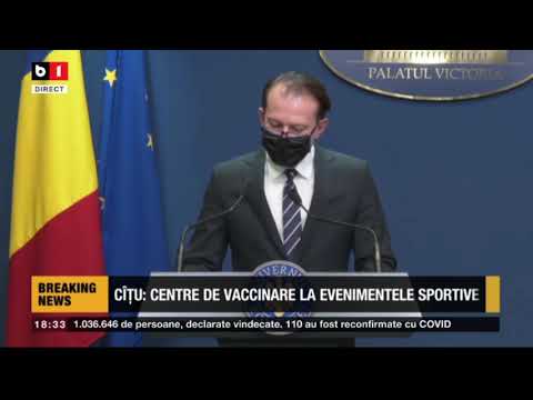 DECLARATII FLORIN CITU CLARIFICARI DESPRE NOILE RELAXARI_Stiri B1_27 mai 2021