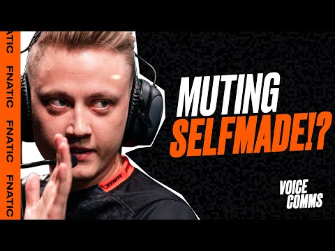 Instantly Muting Selfmade!? | Fnatic Voice Comms - LEC Spring W6