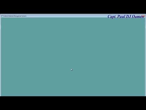 How to Create Student Database Management System using SQLite in python