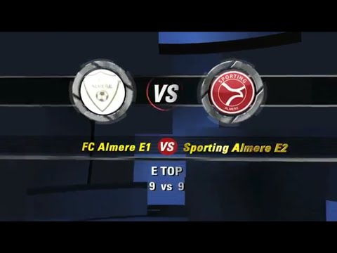 FC Almere E1 - Sporting Almere E2