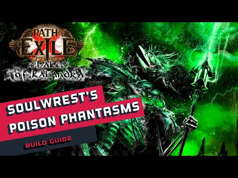 [3.19]Soulwrest Poison Phantasm Summoner Necromancer Path of Exile Build Guide