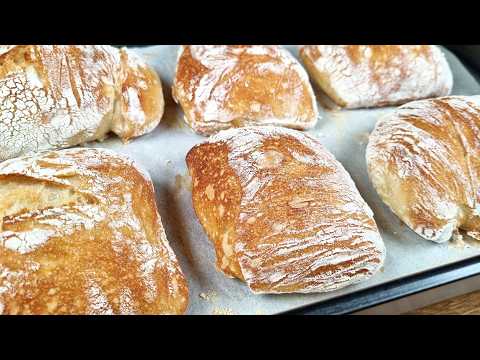 I don't buy bread anymore! The perfect Italian bread recipe
