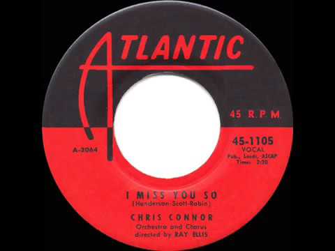 1957 HITS ARCHIVE  I Miss You So   Chris Connor