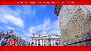 Meeting with Italian teenagers, 18 April 2022, Pope Francis (1:40:04)