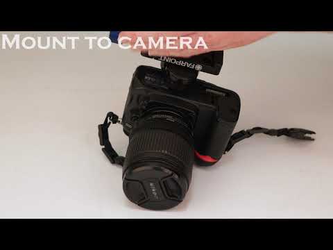 Farpoint Dovetail Camera Mount Quick Release Adapter demonstration — watch the video