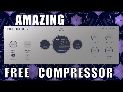 Audio Damage Rough Rider 3 Compressor - Best Free Audio Plugins - Test and Review