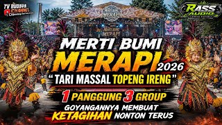 Download lagu Mass Performance: Topeng Ireng & three Jathilan Groups on One Stage | Merti Bumi Merapi 2026 mp3