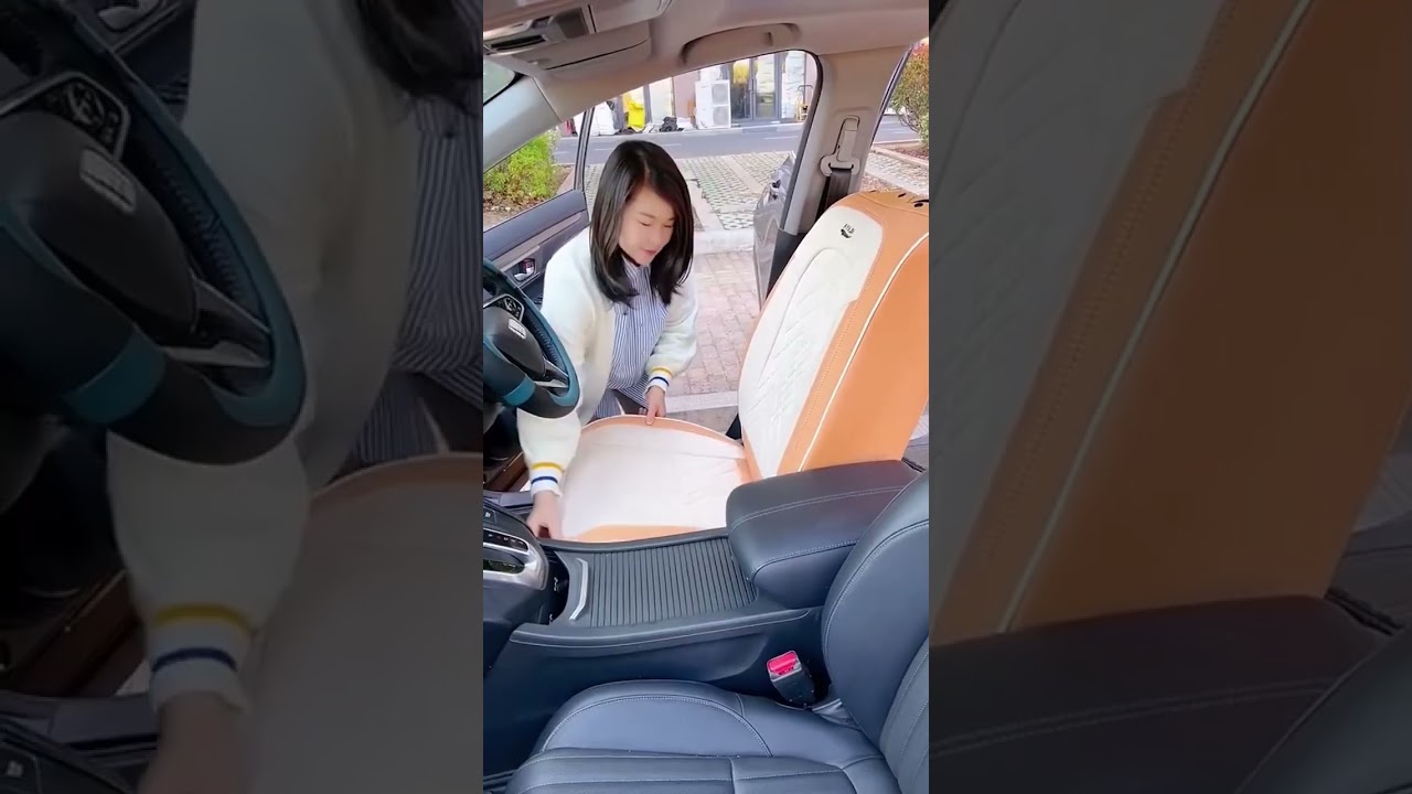 Housses de protection de siège de voiture, ensemble complet universel en cuir pour femmes Toyota