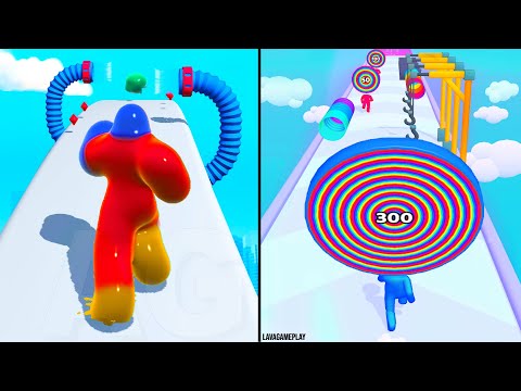 Blob Runner 3D vs Layer Man