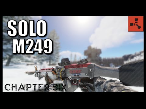 I Stole a Zerg's M249 After they Raided me | Rust Solo Survival | Chapter 6/6
