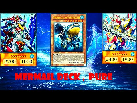 (YGOPRO)   Mermail Deck ,  pure,Mermail Abyssbalaen,(deserve support)