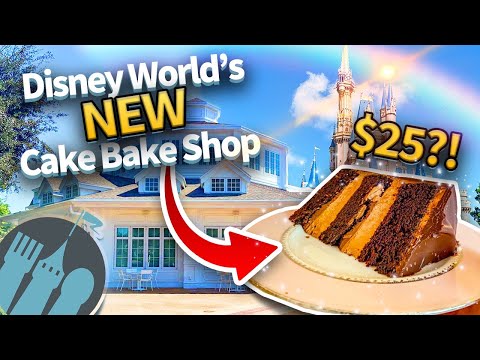 Disney World's NEW Cake Bake Shop -- Restaurant Review