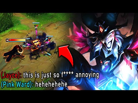 I BEAT JAYCE SO BAD, HE UNINSTALLS AFTER THIS! (INSANE SHACO PLAYS)
