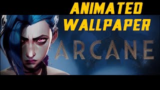 Arcane Jinx saison 2 fond d'écran animé HD et/ou 4K pour PC.