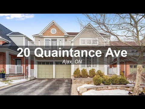 20 Quaintance Ave, Ajax, ON