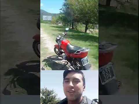 Regresando desde la facultad a la Falda por el cuadrado #lafalda #moto #vacaciones #cordoba